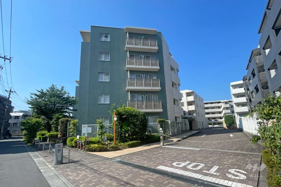 パークスクエア成増の外観（北側から）