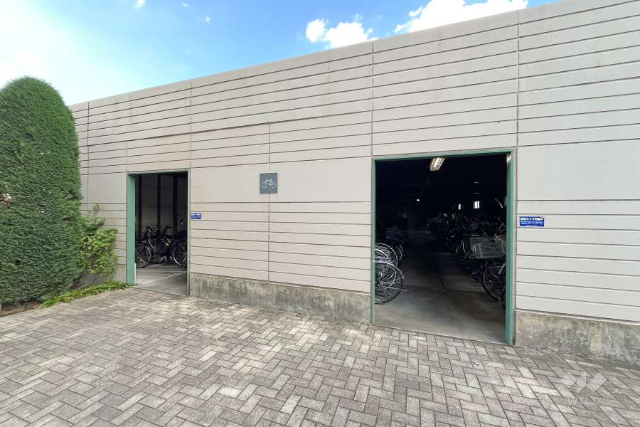 駐輪場の出入り口