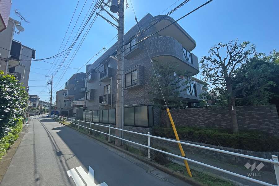 ライオンズヒルズ成増の外観（北西側から）