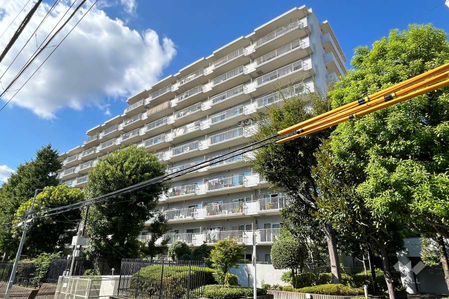 成増ハウスの外観（南東側から）　　