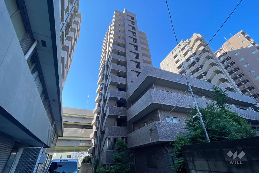カテリーナ池袋西プラザタワーの外観（北西側から）