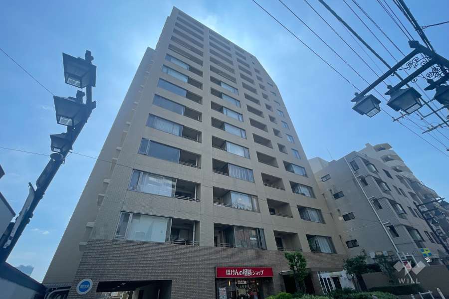 コスモ板橋グレイスアベニューの外観（北西側から）　　