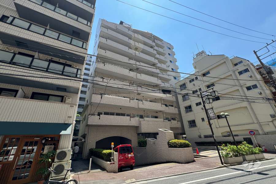 ダイアパレス新板橋の外観（北西側から）