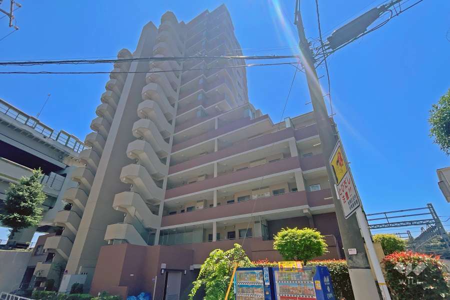 ルピナス大山グランドタワーIステージの外観（北西側から）