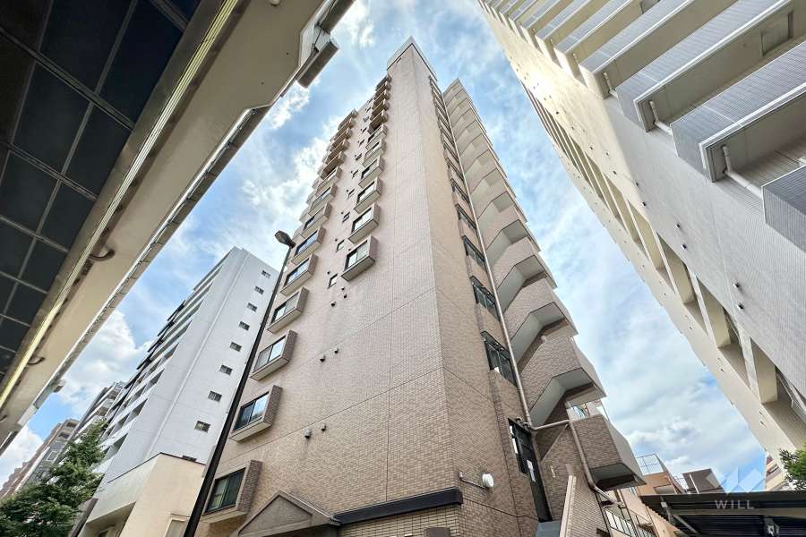 朝日シティパリオ板橋本町の外観（北東側から）