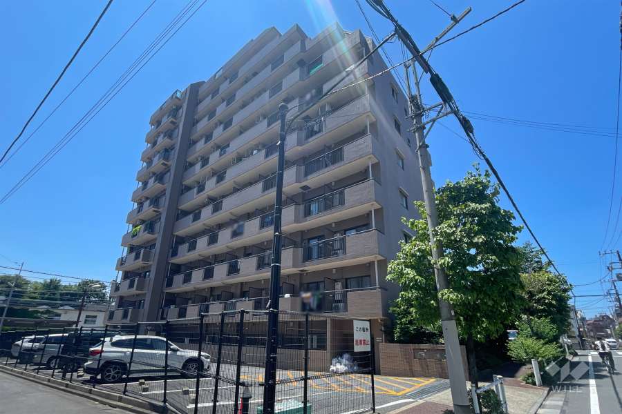 藤和シティホームズ板橋大山弐番館の外観（北東側から）