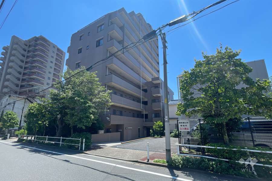 藤和シティホームズ板橋大山弐番館の外観（北西側から）