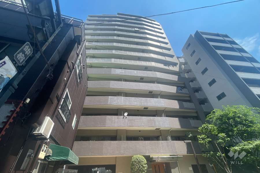 板橋仲宿パークホームズの外観（南側から）