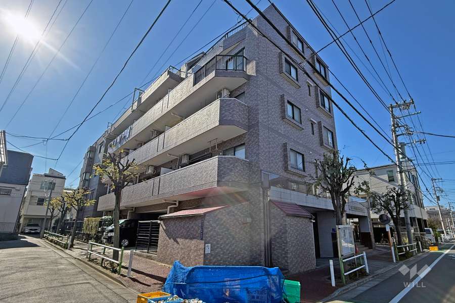 ライオンズシティ小竹向原の外観（北東側から）