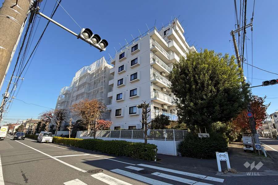 コートハウス城北中央公園の外観（南西側から）