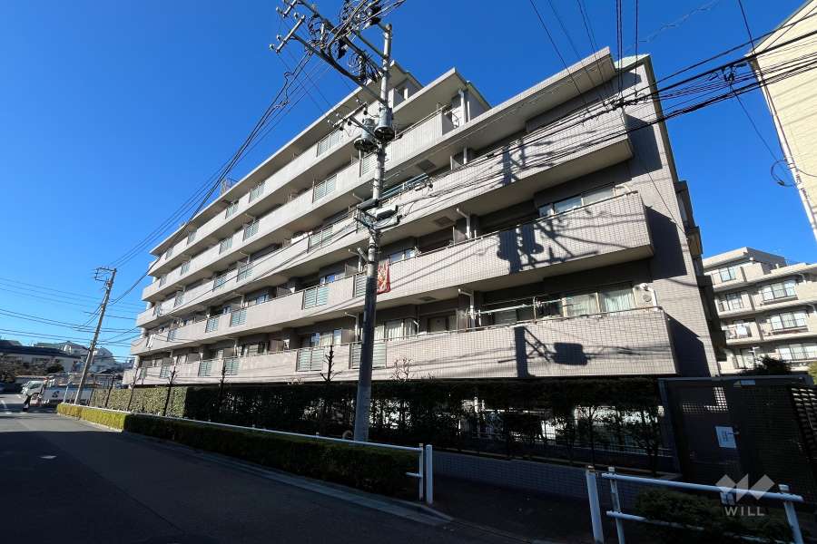 コスモ小竹向原の外観（南東側から）