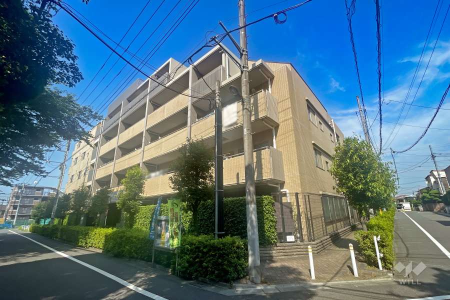 コスモ小竹向原メユールの外観（北東側から）