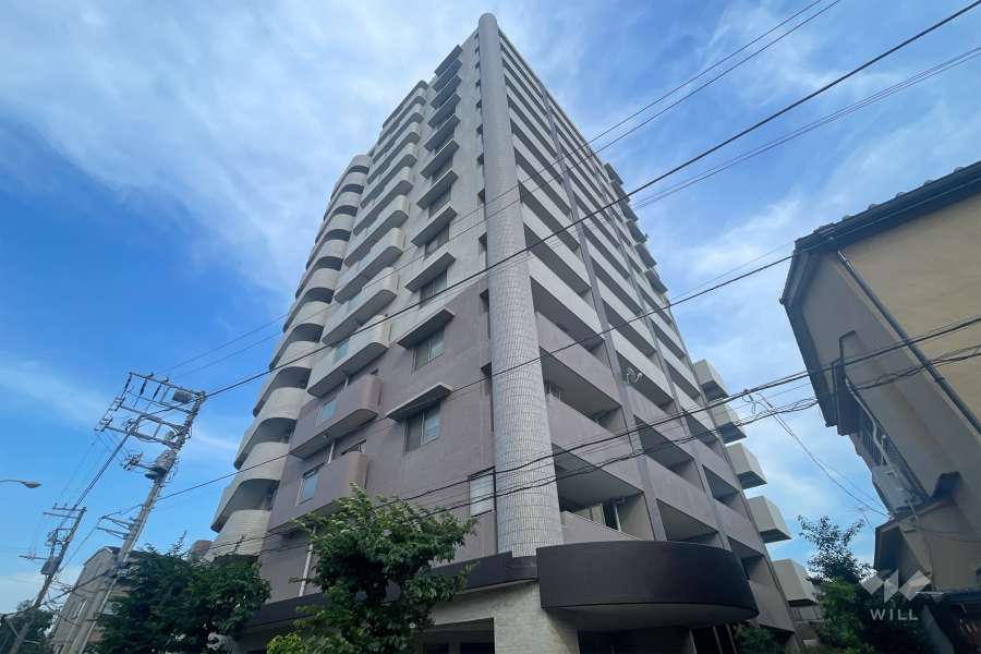 ダイアパレス常盤台の外観（北西側から）