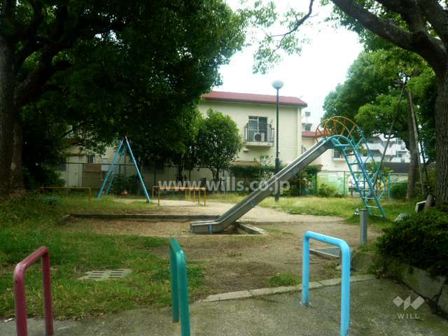 北側に公園があります