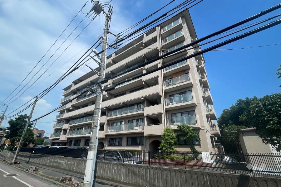 ハウス南ときわ台の外観（南西側から）