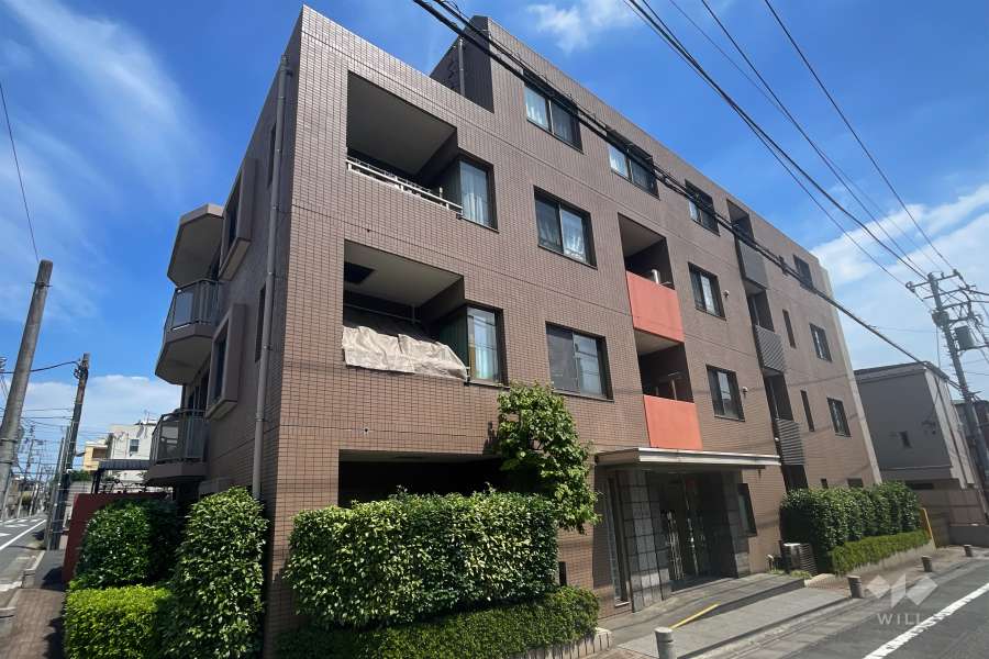 ヒルズ小竹向原の外観（北西側から）