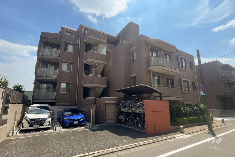 ヒルズ小竹向原の外観（北東側から）