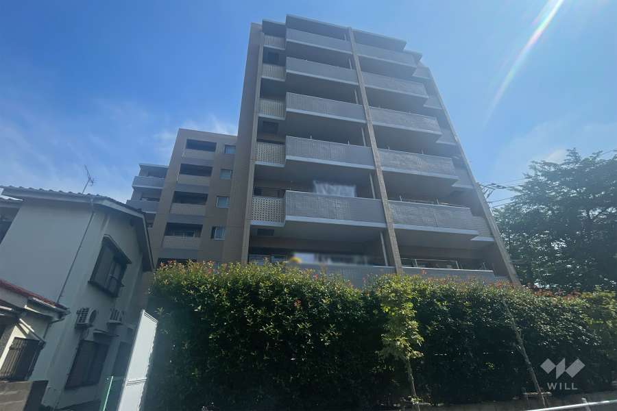 ベルハイム小竹向原の外観（南西側から）