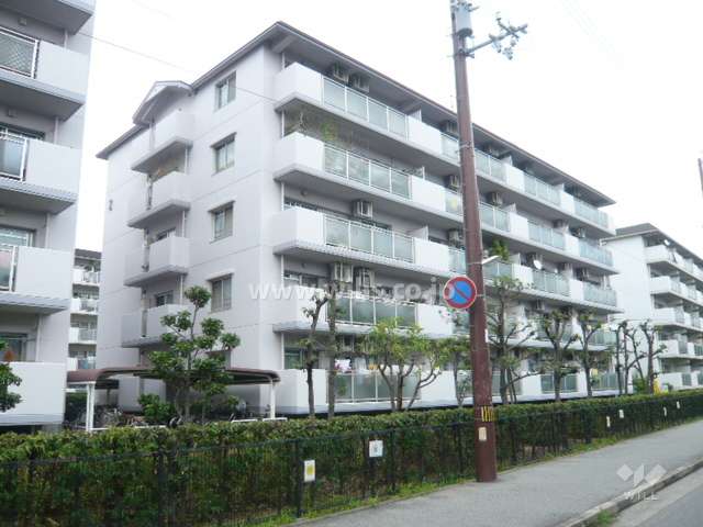 ルミエール千鳥弐号棟の外観（南西側から）