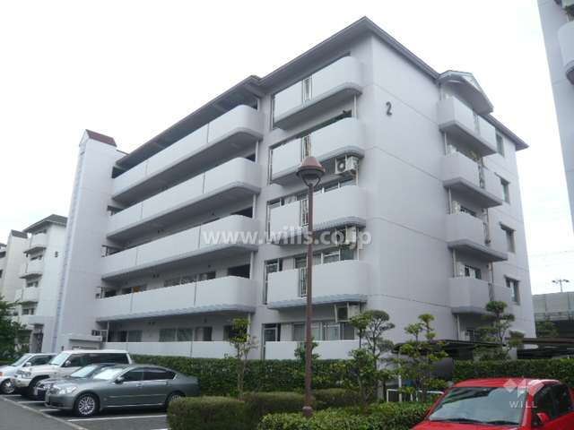 ルミエール千鳥弐号棟の外観（北西側から）