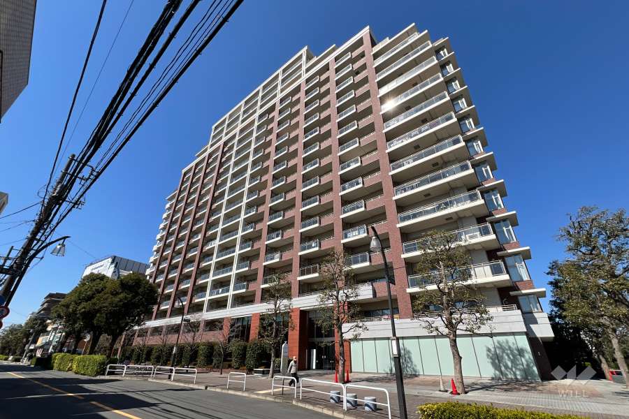 常盤台ガーデンソサエティの外観（南東側から）
