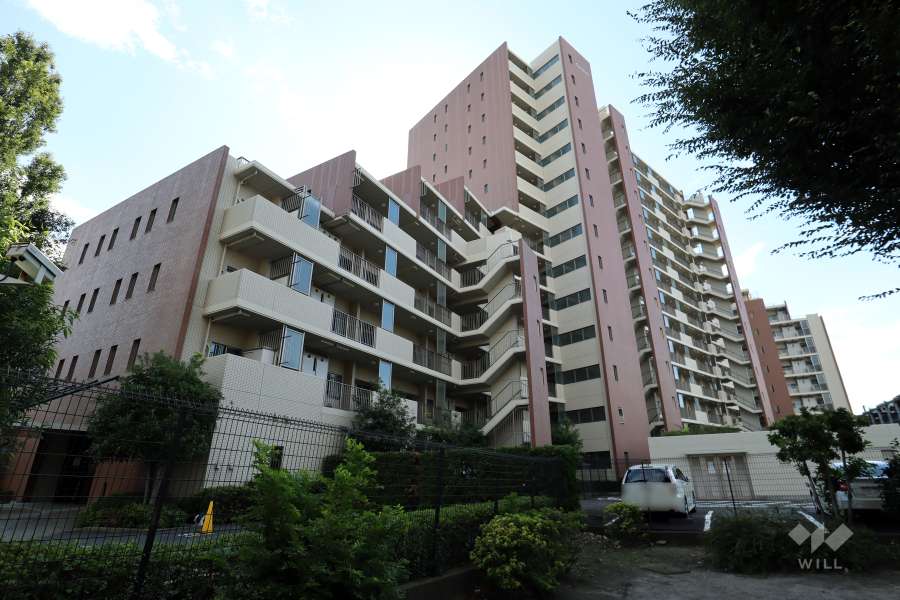 グローリオ志村ハウスの外観（北東側から）