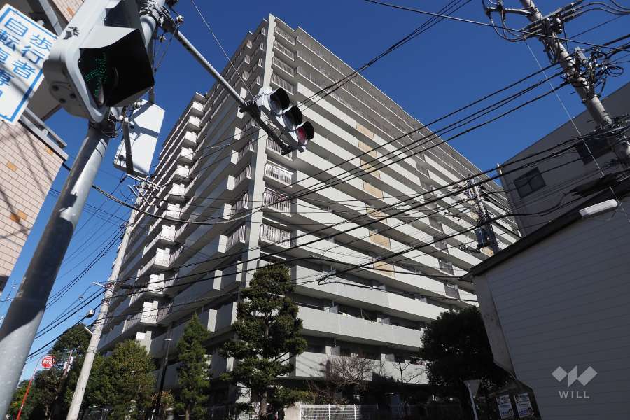 パークエステート上板橋の外観（南西側から）