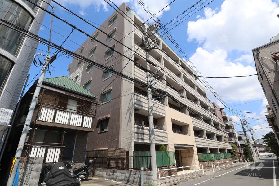 クレストフォルム浮間公園の外観（南東側から）