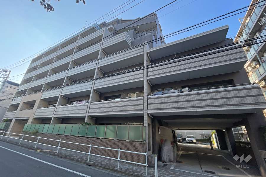 クレストフォルム浮間公園の外観（北東側から）