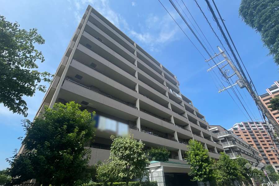 コスモヒルズ小豆沢公園の外観（南西側から）