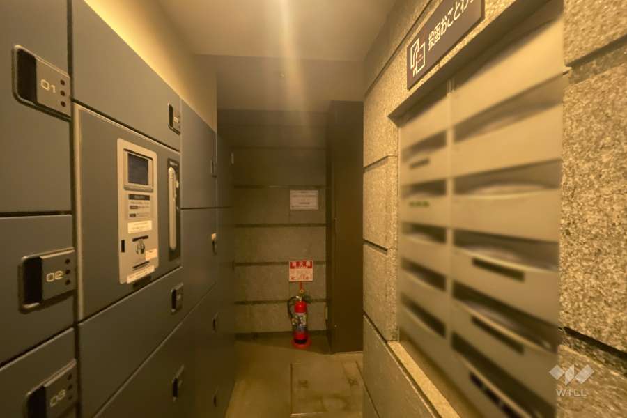 宅配ボックスと共用ポスト