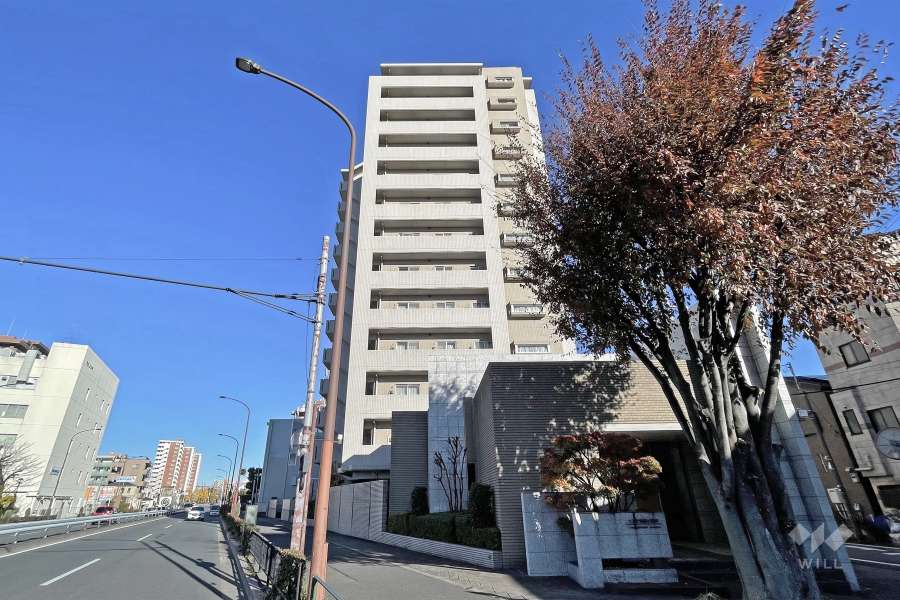 コスモ板橋小豆沢の外観（北西側から）