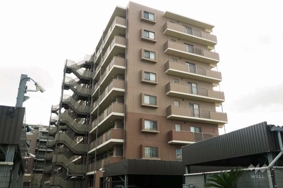 ビューネ蓮根城北公園の外観（北東側から）