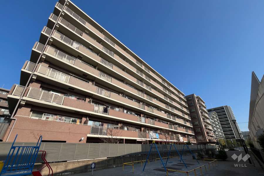 ビューネ蓮根城北公園の外観（北西側から）