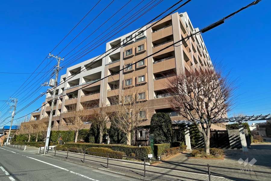 マナーズフォートノーブルテラスの外観（南西側から）