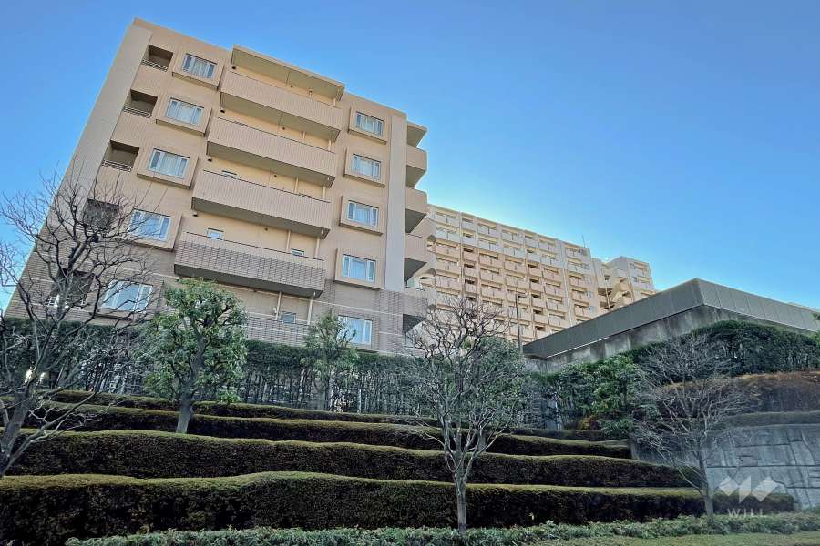 マナーズフォートノーブルテラスの外観（北側から）