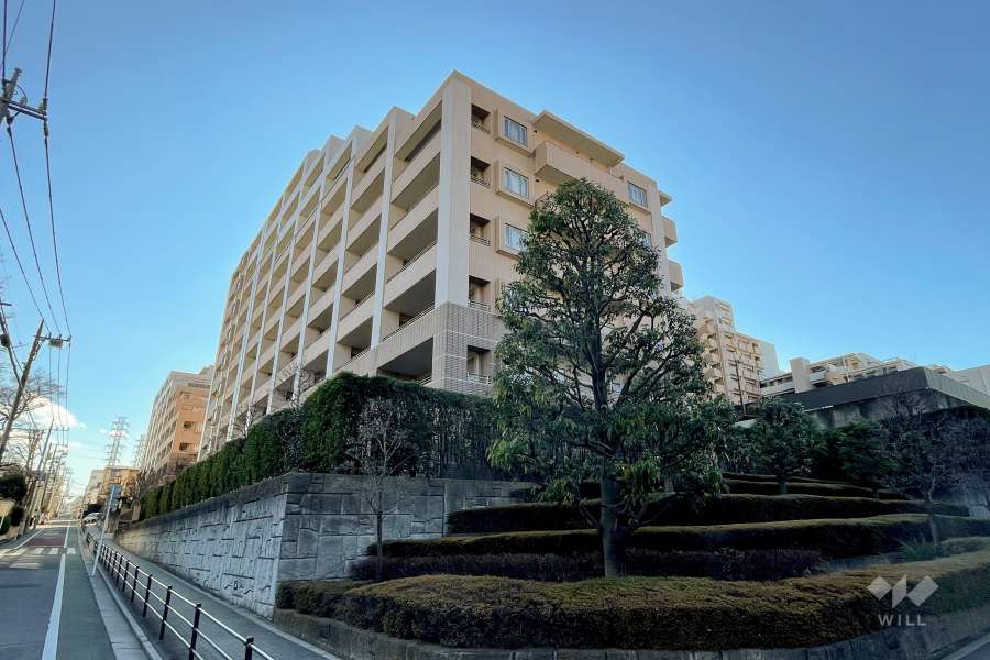 マナーズフォートノーブルテラスの外観（北東側から）