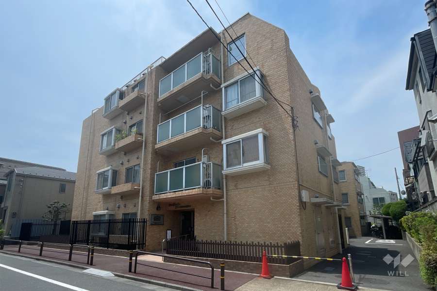 ライオンズマンション志村三丁目の外観（北東側から）