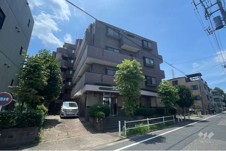 ライオンズマンション板橋徳丸の外観（北東側から）