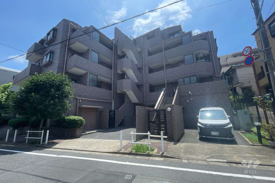 ライオンズマンション板橋徳丸の外観（北西側から）