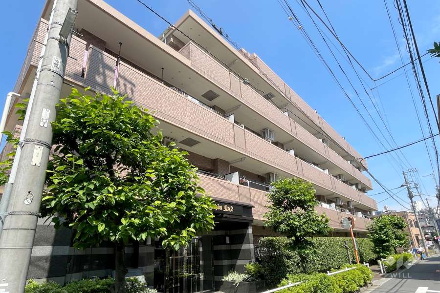 ライオンズマンション板橋本町第2の外観（北西側から）