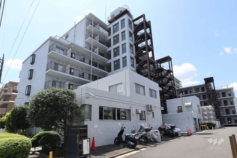 志村ハイデンスの外観（北東側から）