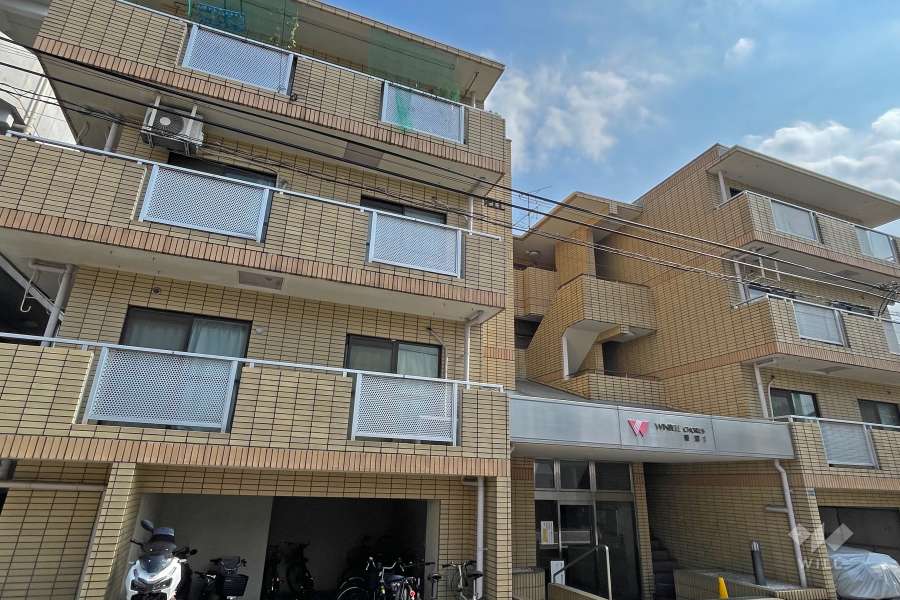 ウインベルコーラス蓮沼の外観（北東側から）