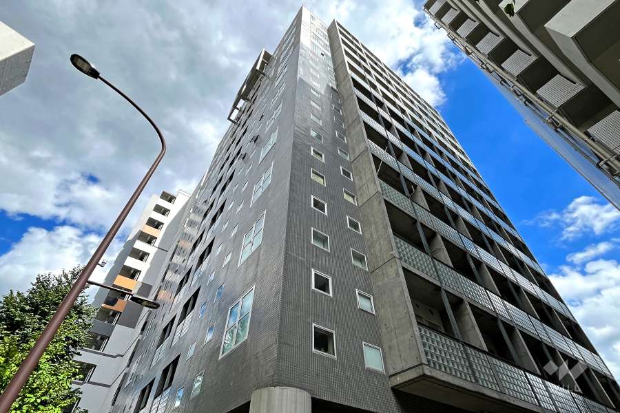 池袋シティハウスの外観（西側から）