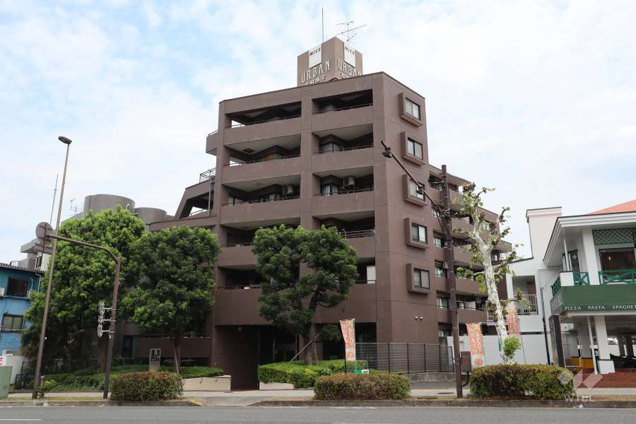 ナイスアーバン志村坂上の外観（南西側から）