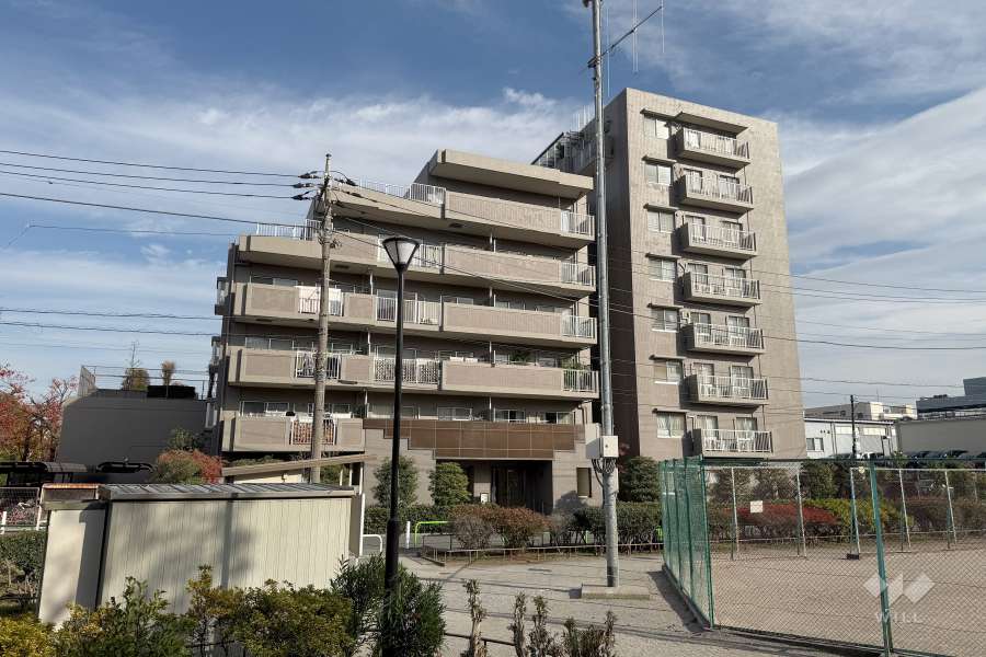 ライネスハイム志村の外観（北西側から）