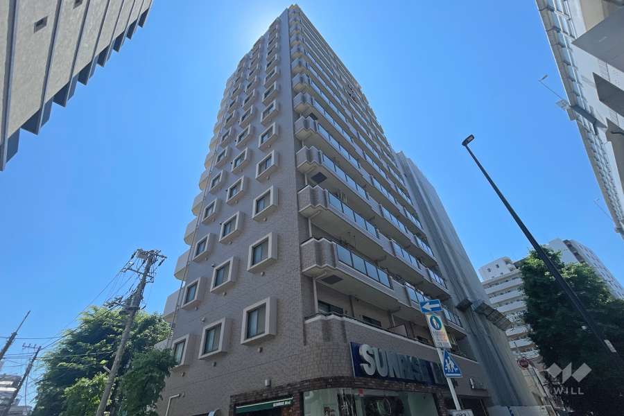 ナイスアーバン池袋山手通りの外観（北西側から）