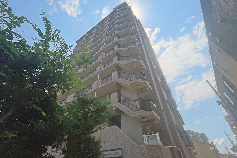 ライオンズマンション本蓮沼第２の外観（北東側から）