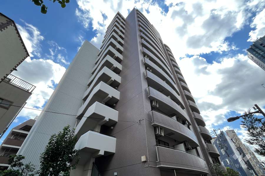 シーアイマンション池袋西の外観（北側から）