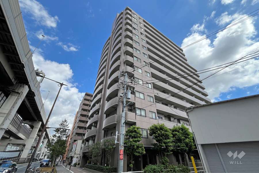 シーアイマンション池袋西の外観（南西側から）